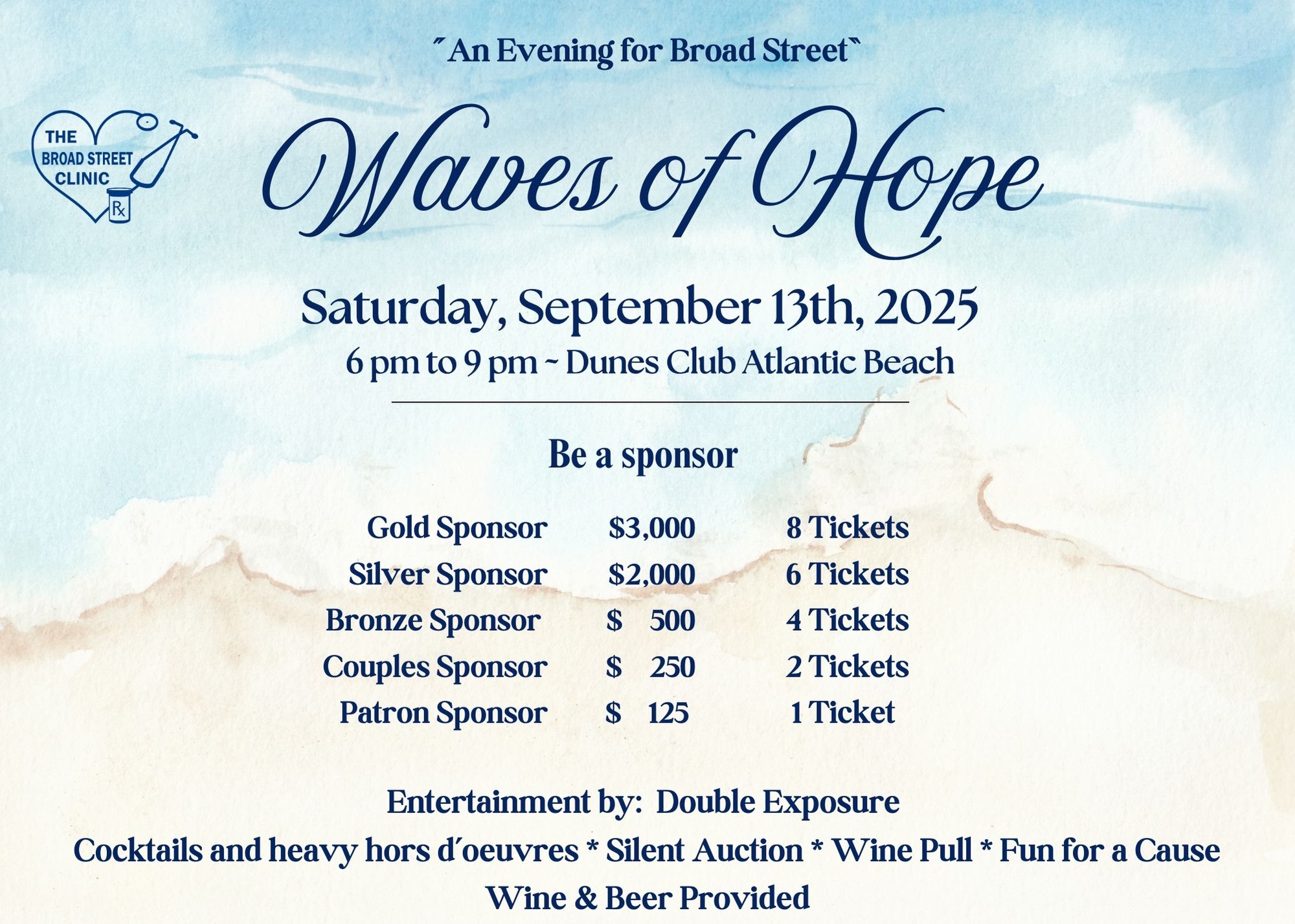 Waves of Hope 2025 Evening for Broad Street